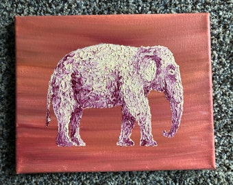 Elephant Art Painting Decor