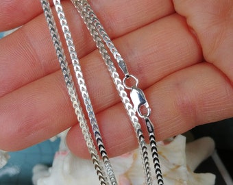 Heavy Silver Chain 16 Inches Boston 