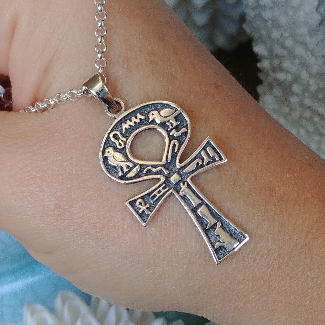 Egyptian ankh pendant discount