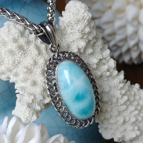 高品質 ラリマー ペンダント ネックレス 2-9 楽天市場】特大 ラリマー