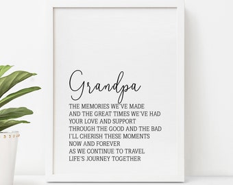 Download Grandpa Quote Etsy