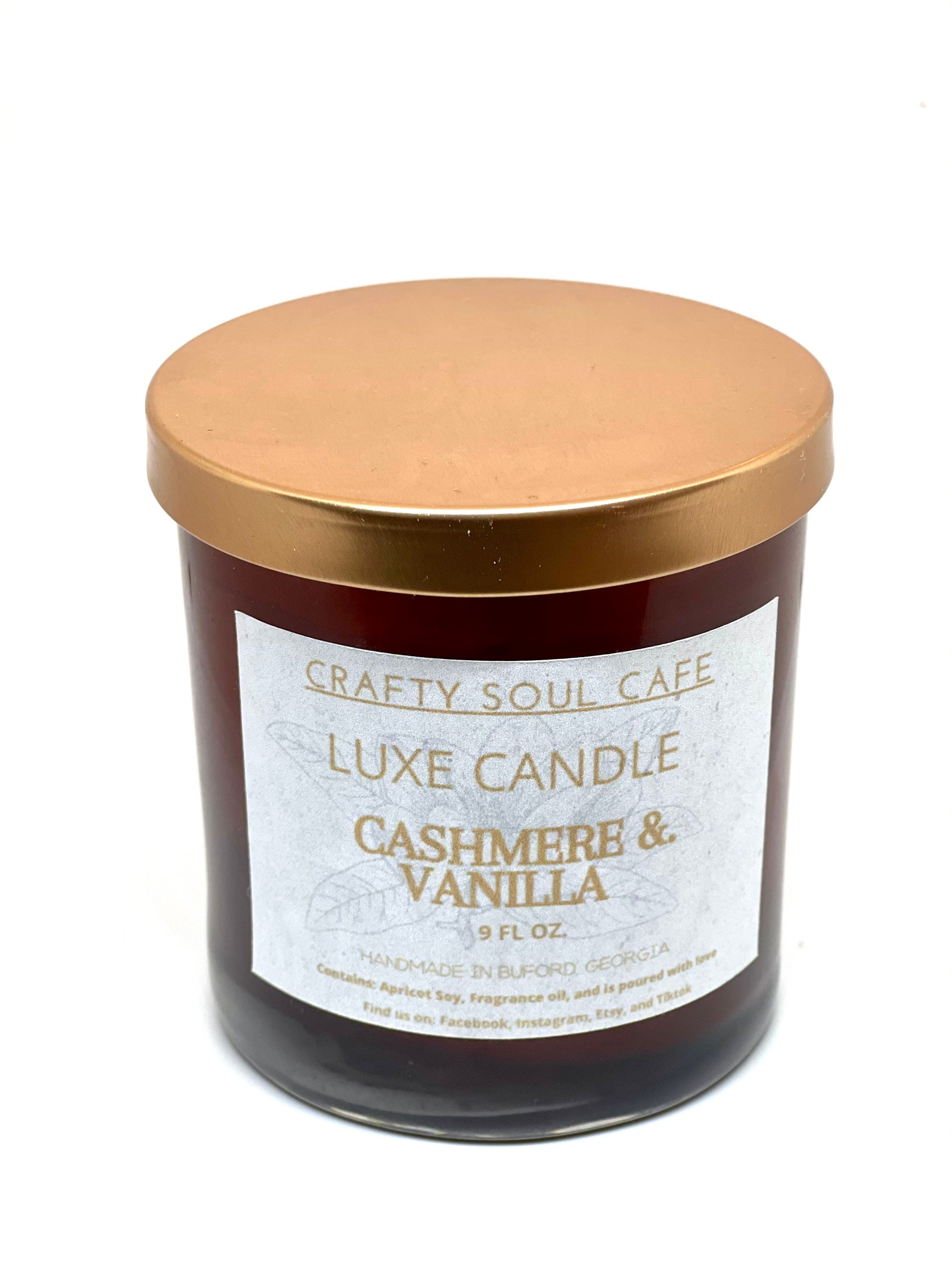 Luxe Candles CoconutApricot Wax/Wooden wick Etsy