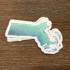 Massachusetts Sticker