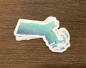 Massachusetts Sticker