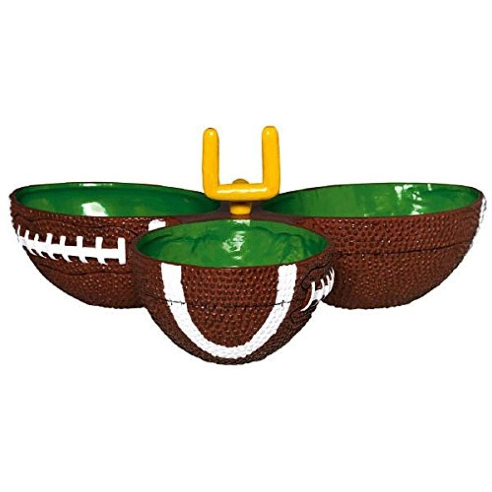 Football Candy Dish Football Condiment Party Dish Etsy