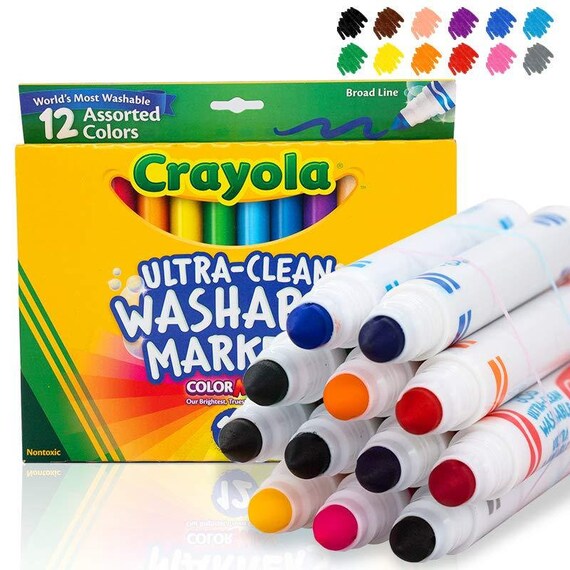 crayola washable markers