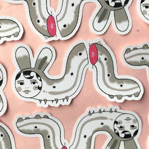 Blanche sticker