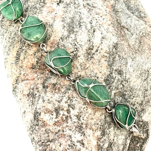 Genuine Green Aventurine Bracelet, Green Bracelet Beaded Gemstone Bracelet, Natural Stone Bracelet , April Birthstone, Gift For Her