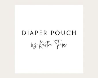 Bolsita para toallitas húmedas hecha a mano