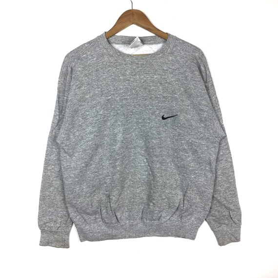 nike check sweater