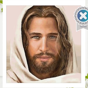 PDF "The Voice of Jesus" Cross Stitch Pattern DMC, Pattern Keeper Compatible, Instant Download