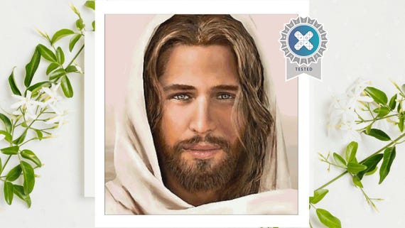 PDF "The Voice of Jesus" Cross Stitch Pattern DMC, Pattern Keeper Compatible, Instant Download