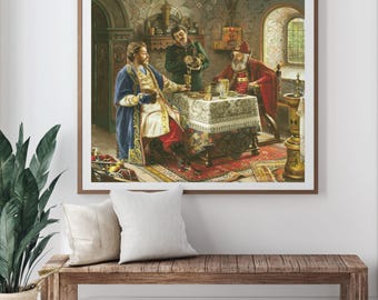PDF &quot;Dear Guest From Far Away&quot; Cross Stitch Pattern DMC, Pattern Keeper Compatible, Instant Download