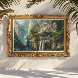 PDF &quot;Rivendell Castle&quot; Cross Stitch Pattern DMC, Pattern Keeper Compatible, Instant Download