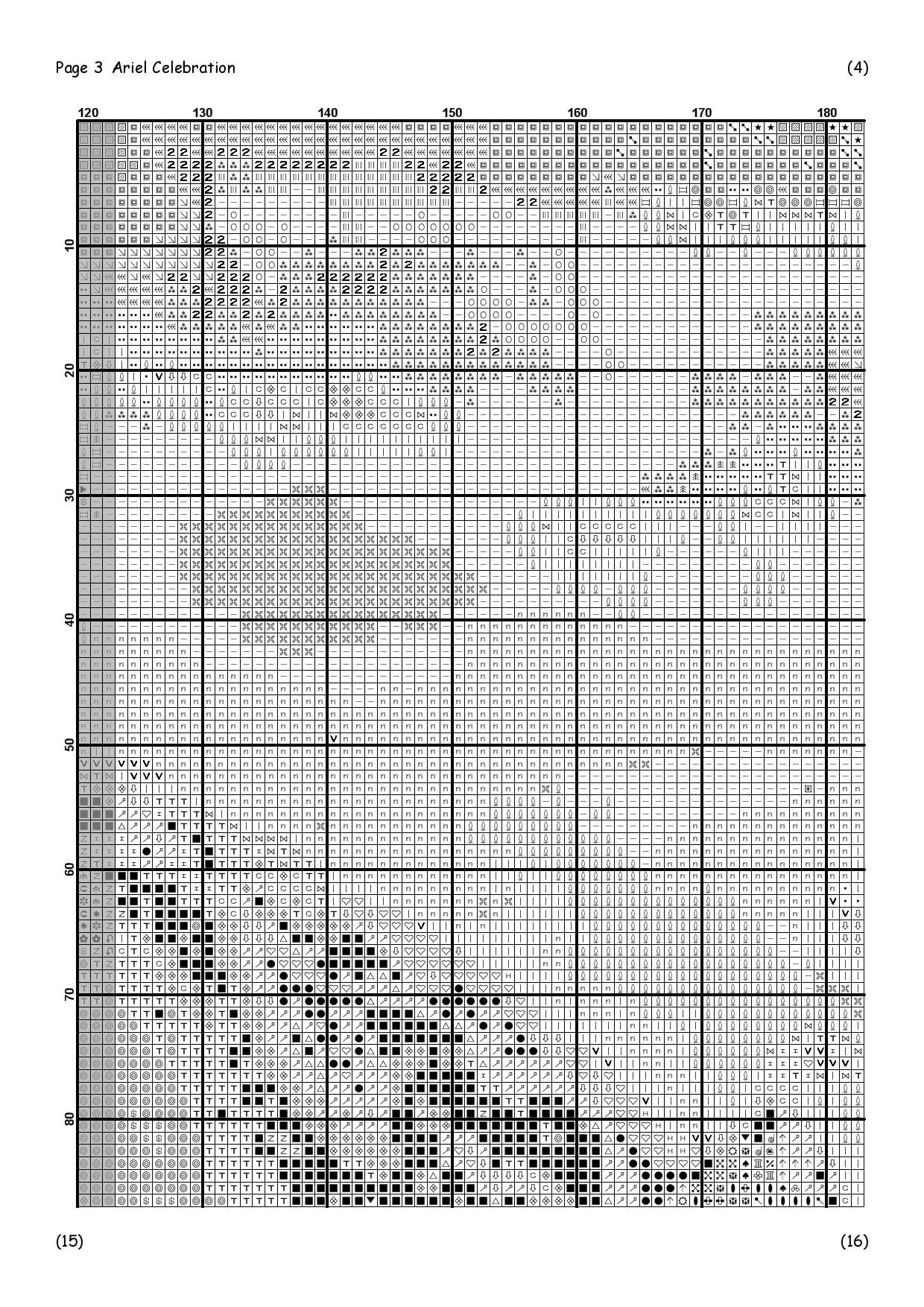 Bundle of 4 Cross Stitch Patterns DMC, Pattern Keeper Compatible ...