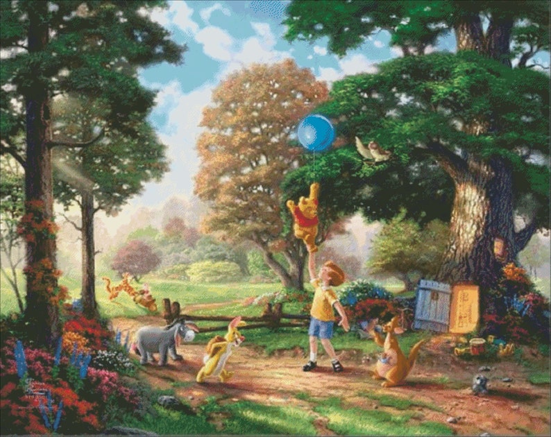 Winnie the Pooh Cross Stitch