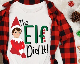 elf on the shelf shirt pattern