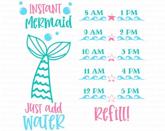 Free Free 136 Mermaid Water Bottle Svg SVG PNG EPS DXF File
