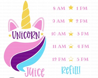Download Unicorn Bottle Svg Etsy PSD Mockup Templates
