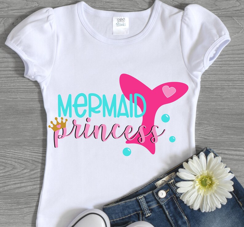 Download Mermaid Svg Mermaid Princess Svg Summer Svg Files Girls Etsy