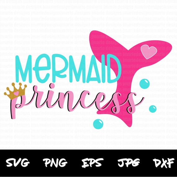 Download Mermaid Svg Mermaid Princess Svg Summer Svg Files Girls Etsy
