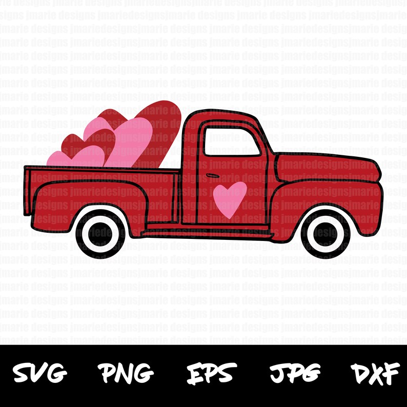 Free Free 345 Svg Truck With Hearts SVG PNG EPS DXF File