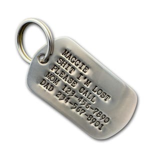 Dog Tag For Dogs, Tactical Dog Tag, Military Dog Tag