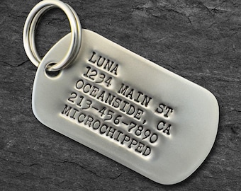 Dog Tag For Your Dog, Personalized Dog Name Tag