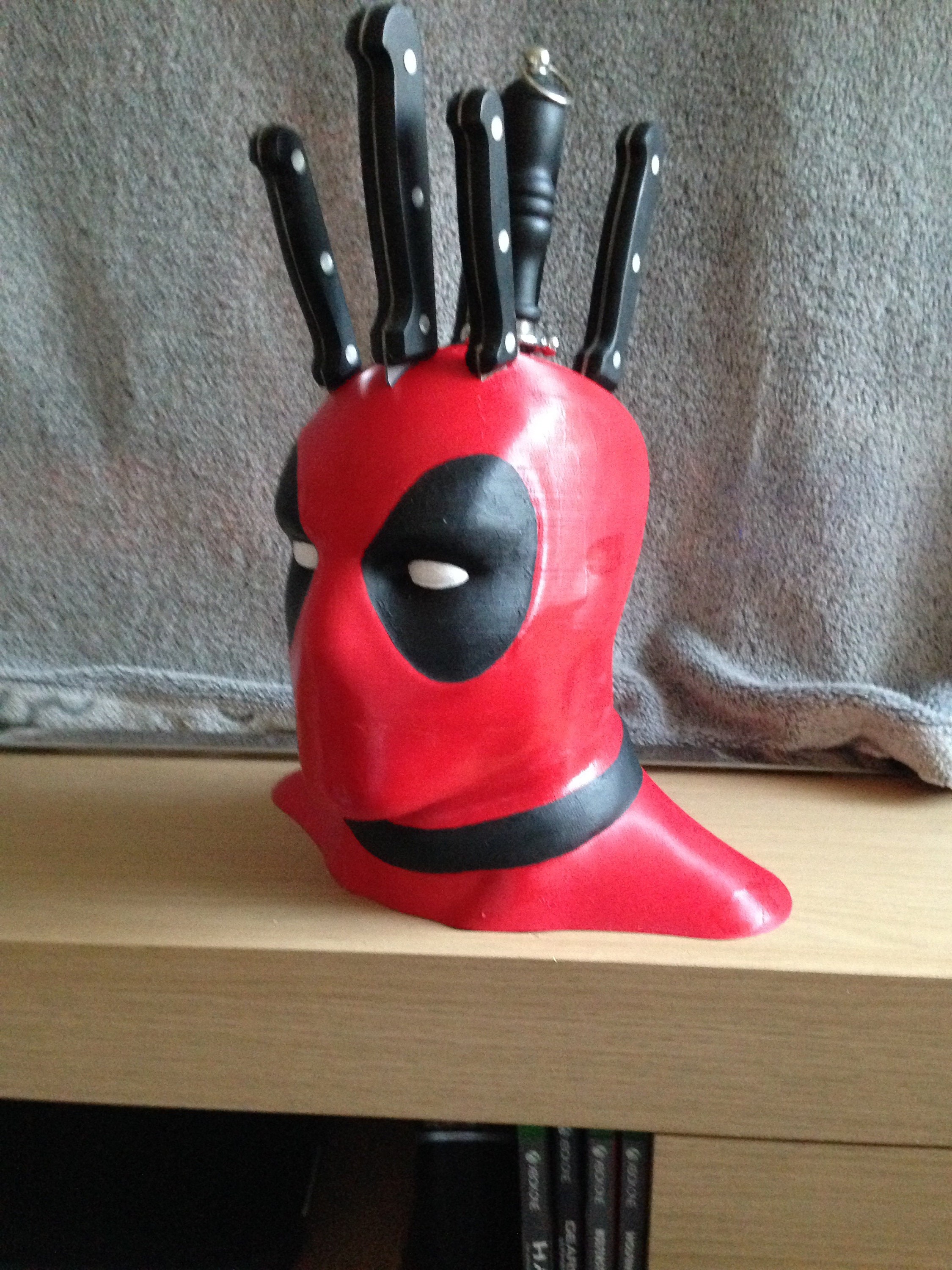 Deadpool Knife Block Etsy UK