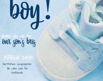 Bris Invitation Etsy