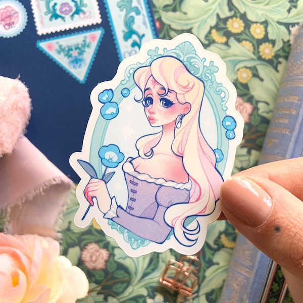 Lady Amalthea vinyl sticker