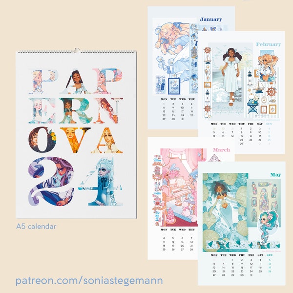 2024 Papernova Calendar