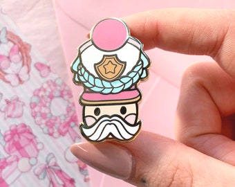 Nutcracker enamel pin