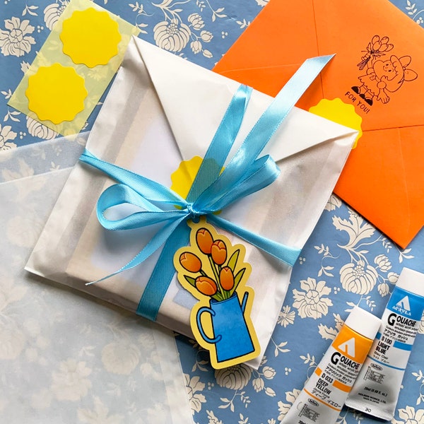 Tulip Gift Tag