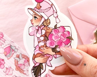 Ballet Bouquet Vinyl Sticker