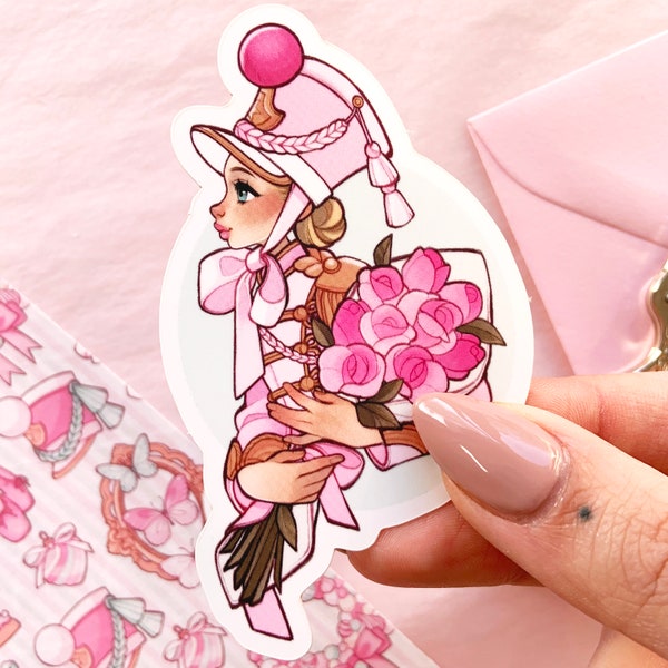 Ballet Bouquet Vinyl Sticker