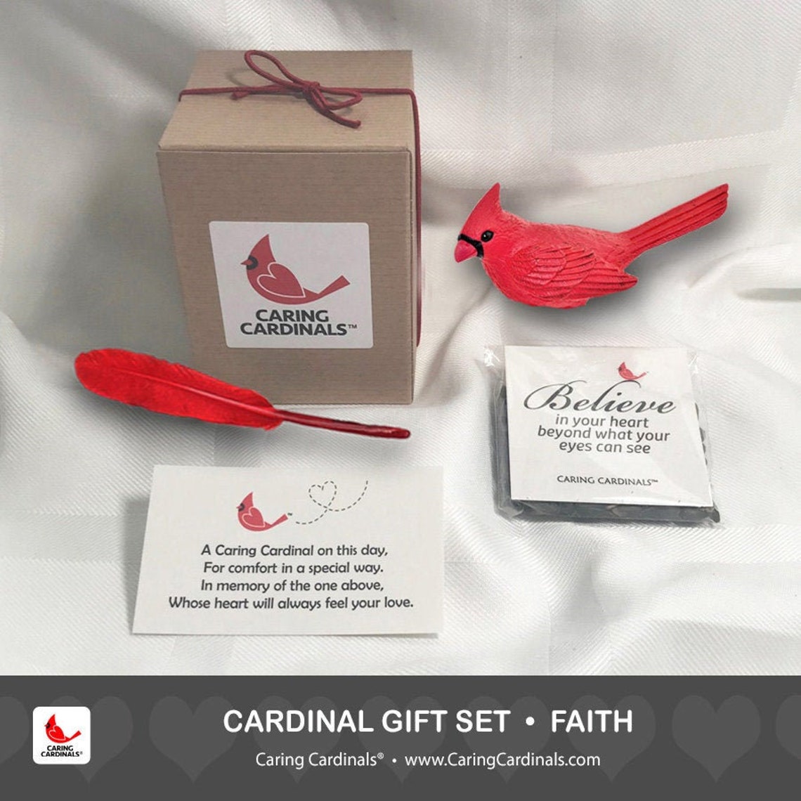 CARING CARDINALS Cardinal Gift Sets 4 Styles Cardinal Etsy