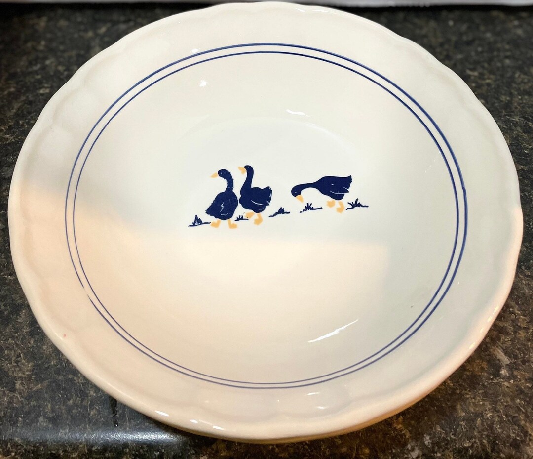 Ceramica Castellania Blue Duck Geese