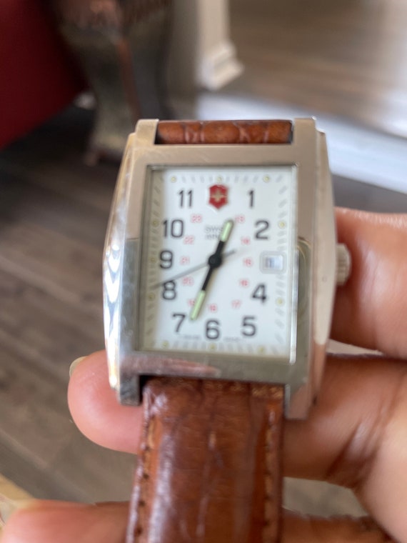 Victorinox Swiss Army Officers Watch Rectangle Sha