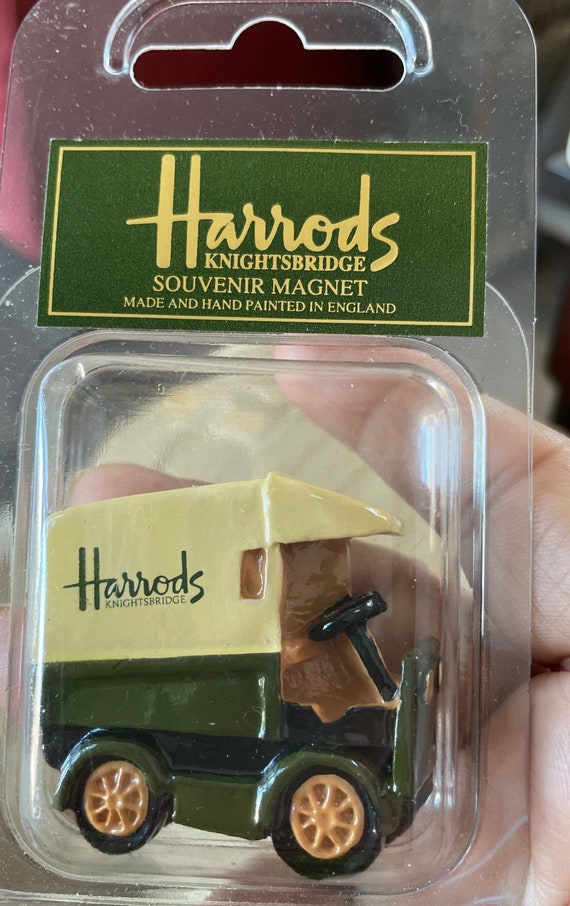 Vintage Harrods Knightsbridge Souvenir Magnet - Etsy UK