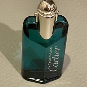 Perfume de mujer Cartier Statement Miniature vintage de los años 90, 4 ml, raro