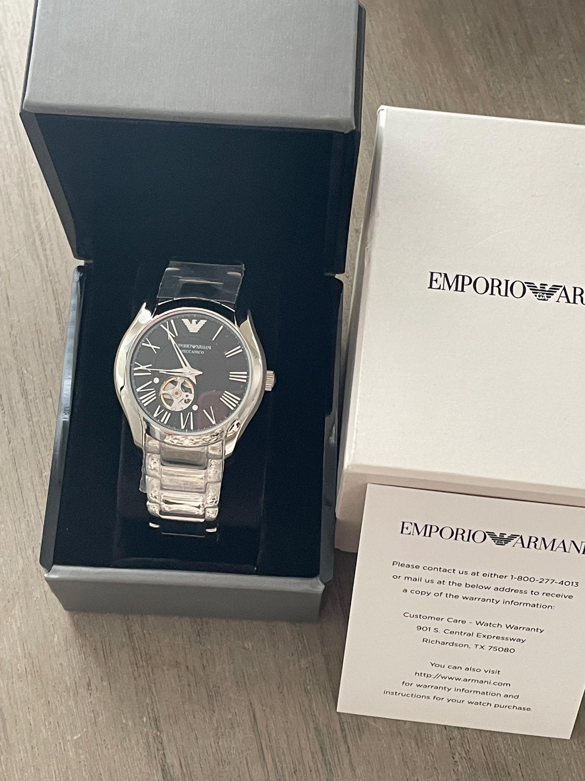 EMPORIO ARMANI & Einstürzende Neubauten Emporio Armani Men,wrist Watch Valente AR60015 NIB - Etsy
