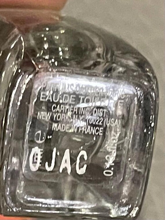 ヴィンテージ ロードスター カルティエ 0.13ml 香水 ミニチュア レア