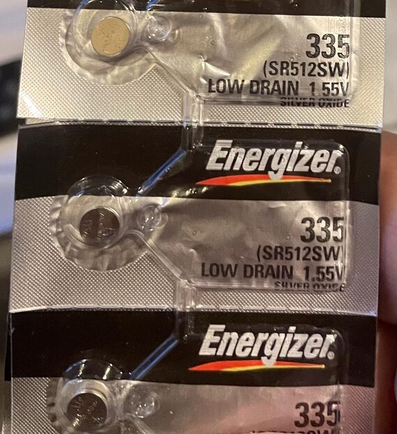 Energizer SR512SW/ 335Watch Batteries 2 batteries New