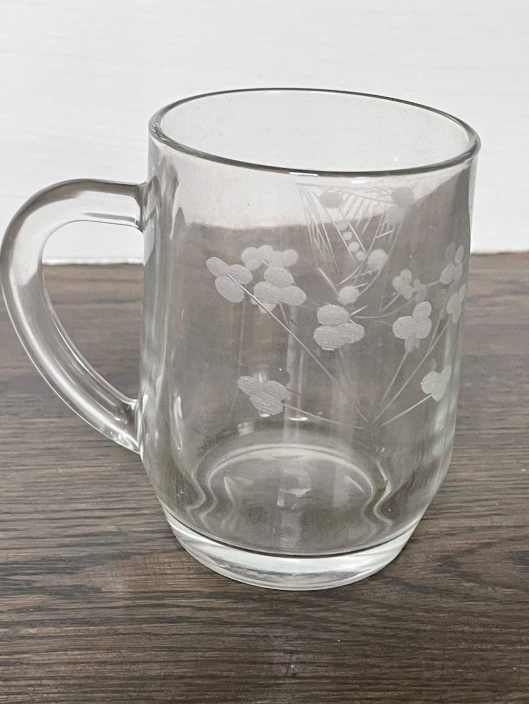 Duiske Irish Handcut Glass With Handle Rare Etsy