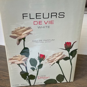 Tuttifiori Fleurs De Ves White Eau de Parfum Women 3.4 oz New Sealed