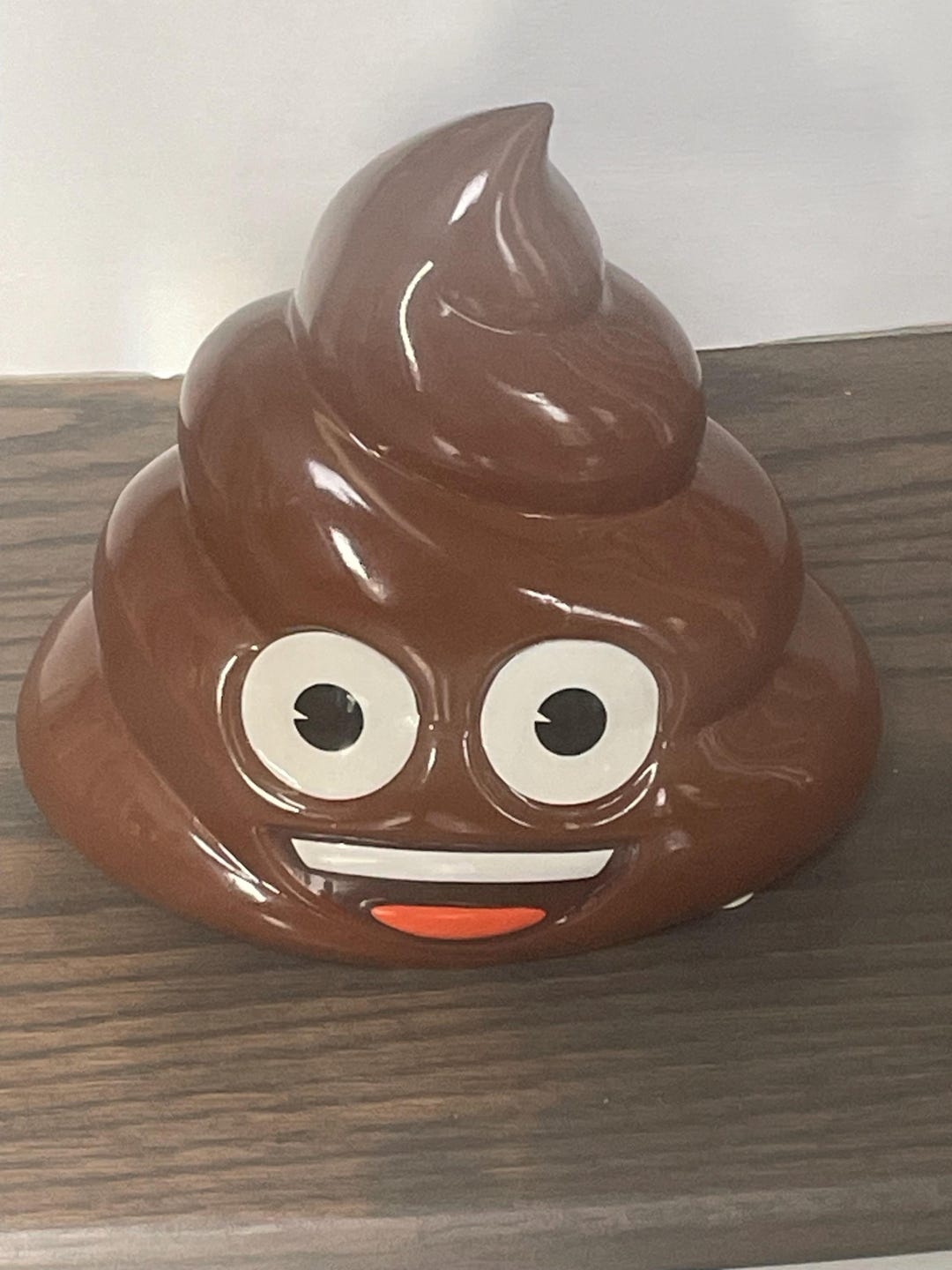 Vintage Poop Emoji Ceramic Coin Bank - Etsy