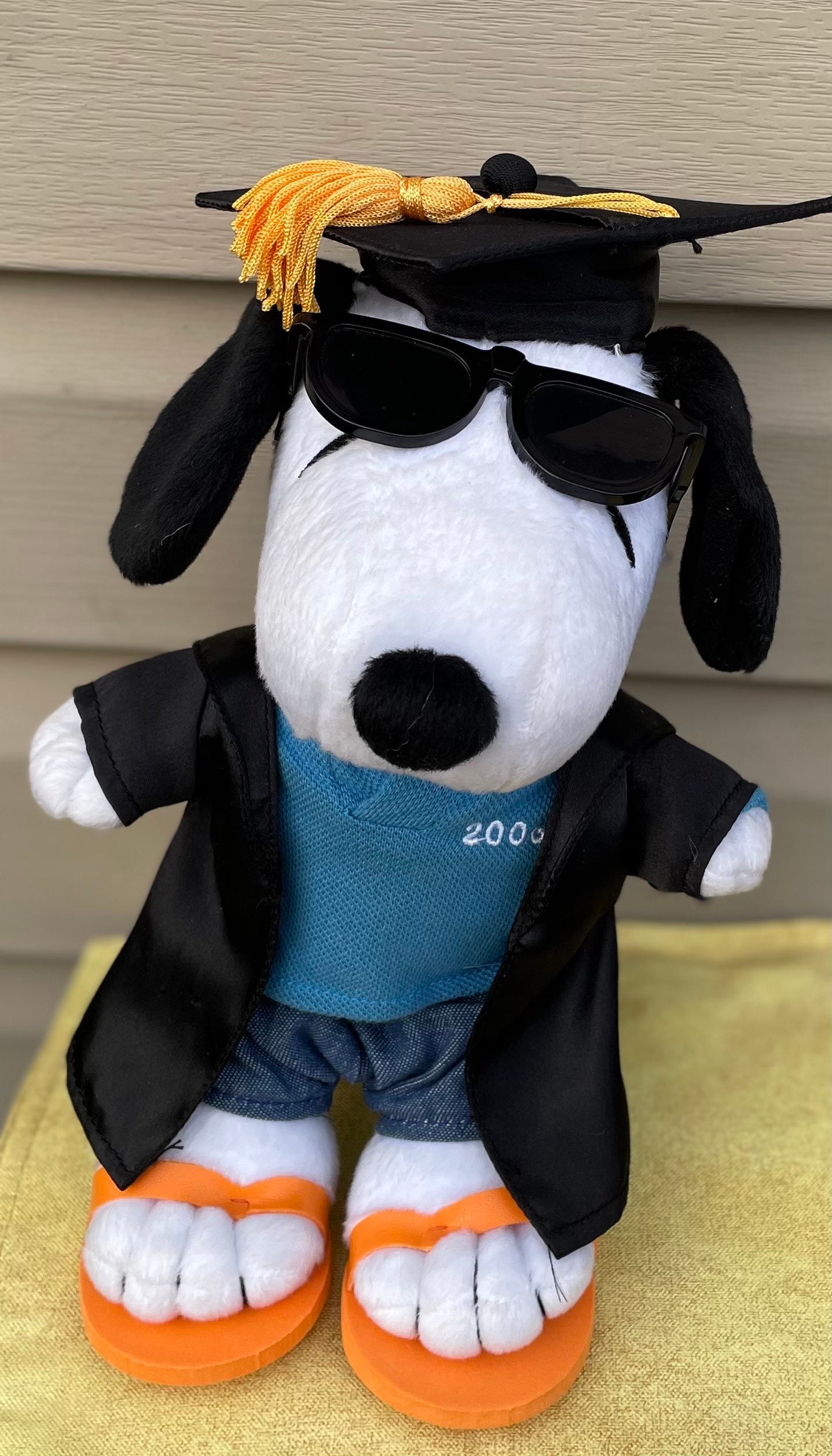 Peanuts SNOOPY Plush Hallmark Graduate Plush 12 Graduation Etsy