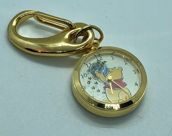 Winnie the Pooh watch. Verichron 1997 Limited Edition. Disney pocket Watch. Quartz Japan movement