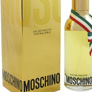 Vintage Moschino Eau De Toilette Spray - 2.5 fl oz Sealed